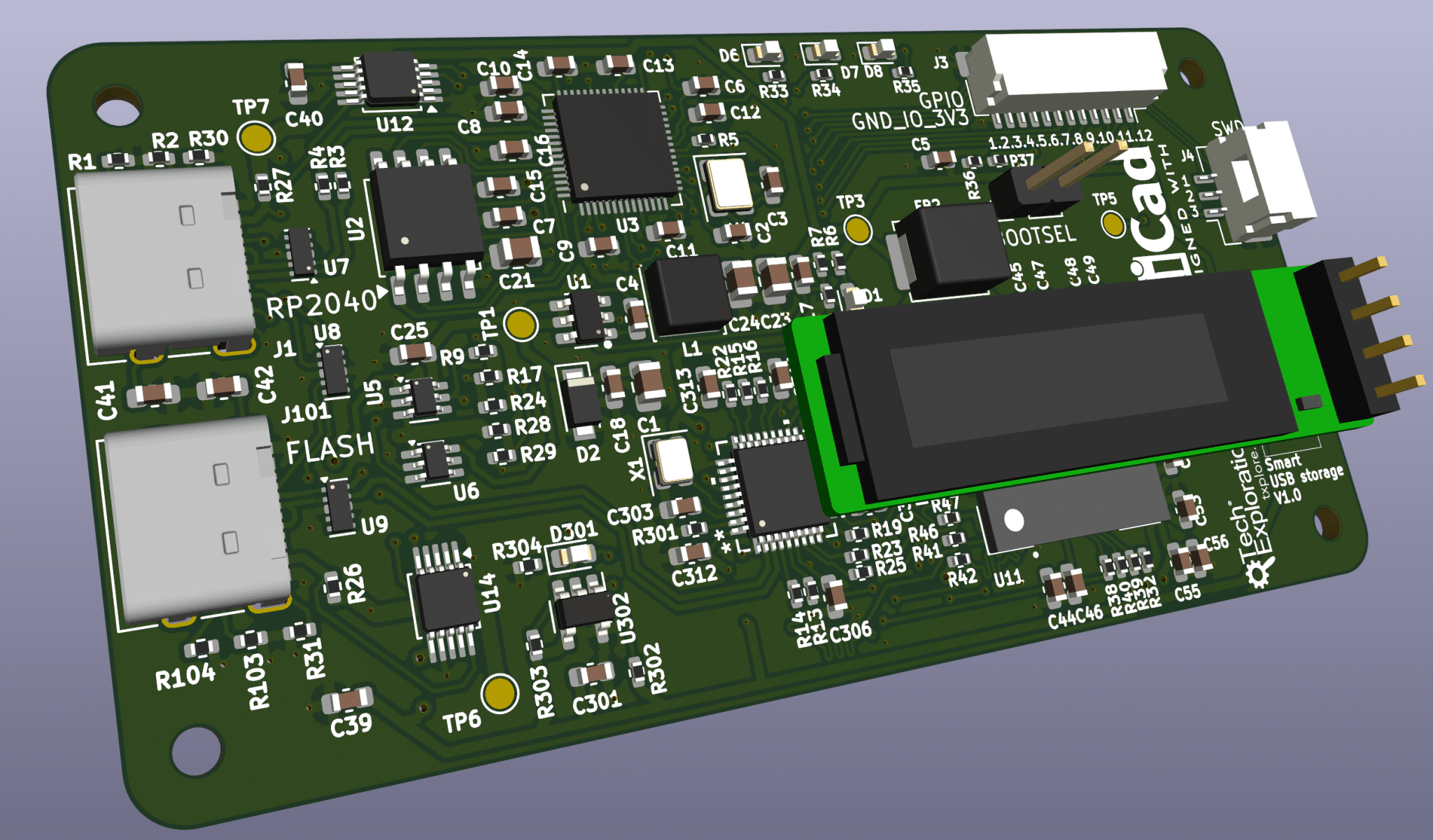 KiCad Advanced: Design a smart USB thumb drive